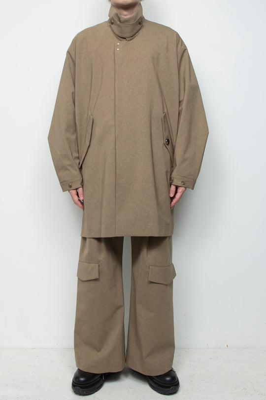 3-layer bonded suit trench coat LEGHORN