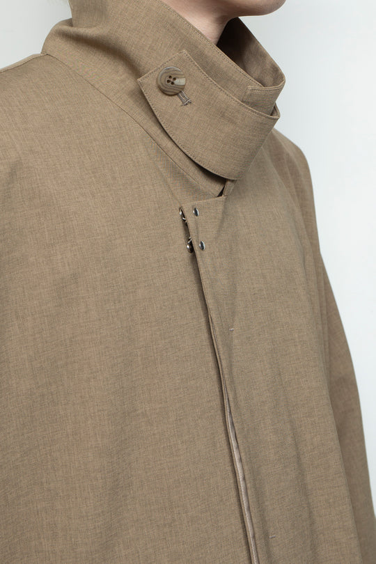 3-layer bonded suit trench coat LEGHORN