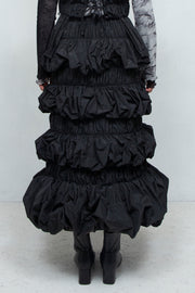 mokomoko skirt black S