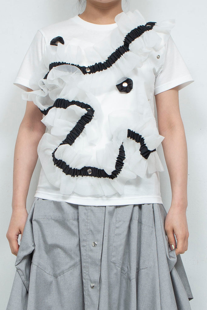 riddle T white HOUGA（ホウガ） 通販・取り扱い店舗 渋谷・神泉の 
