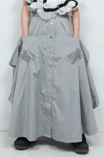 club skirt dress gray