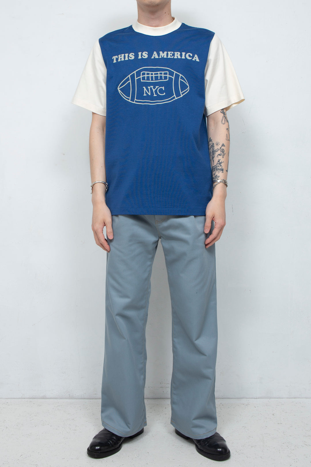 Switching Tee BLUE
