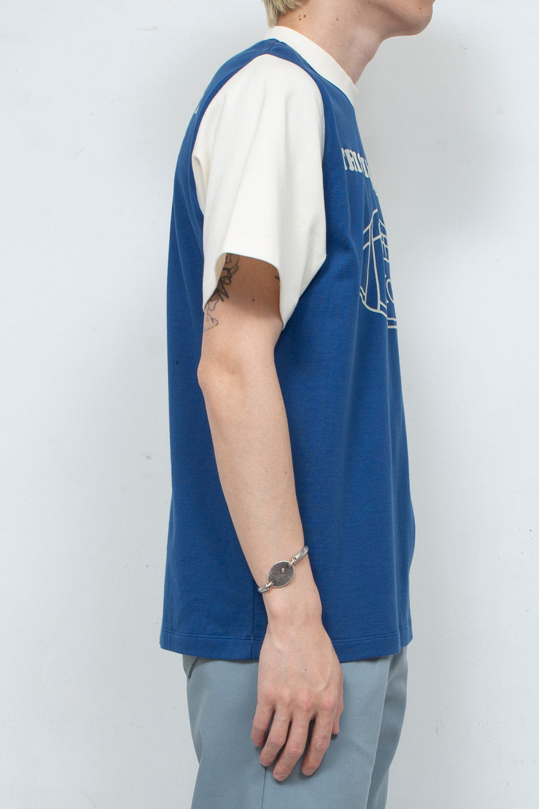 Switching Tee BLUE