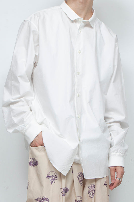 White Rib Shirt