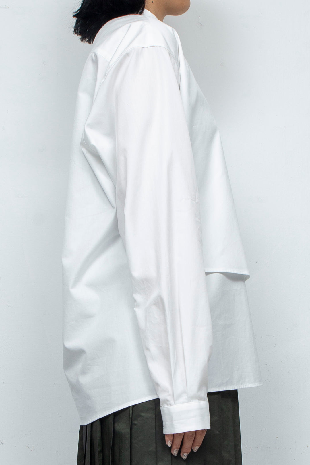 Layered White Shirt White