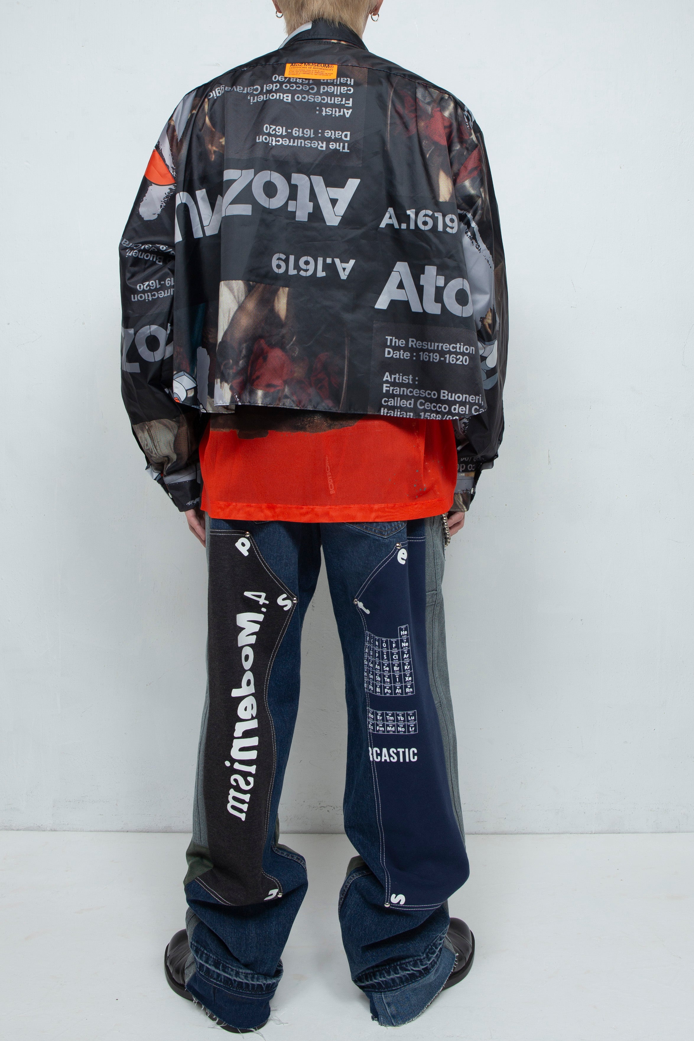 FAMOUS PAINTING SHIRTS/ATOZ WHITE bodysong.（ボディソング