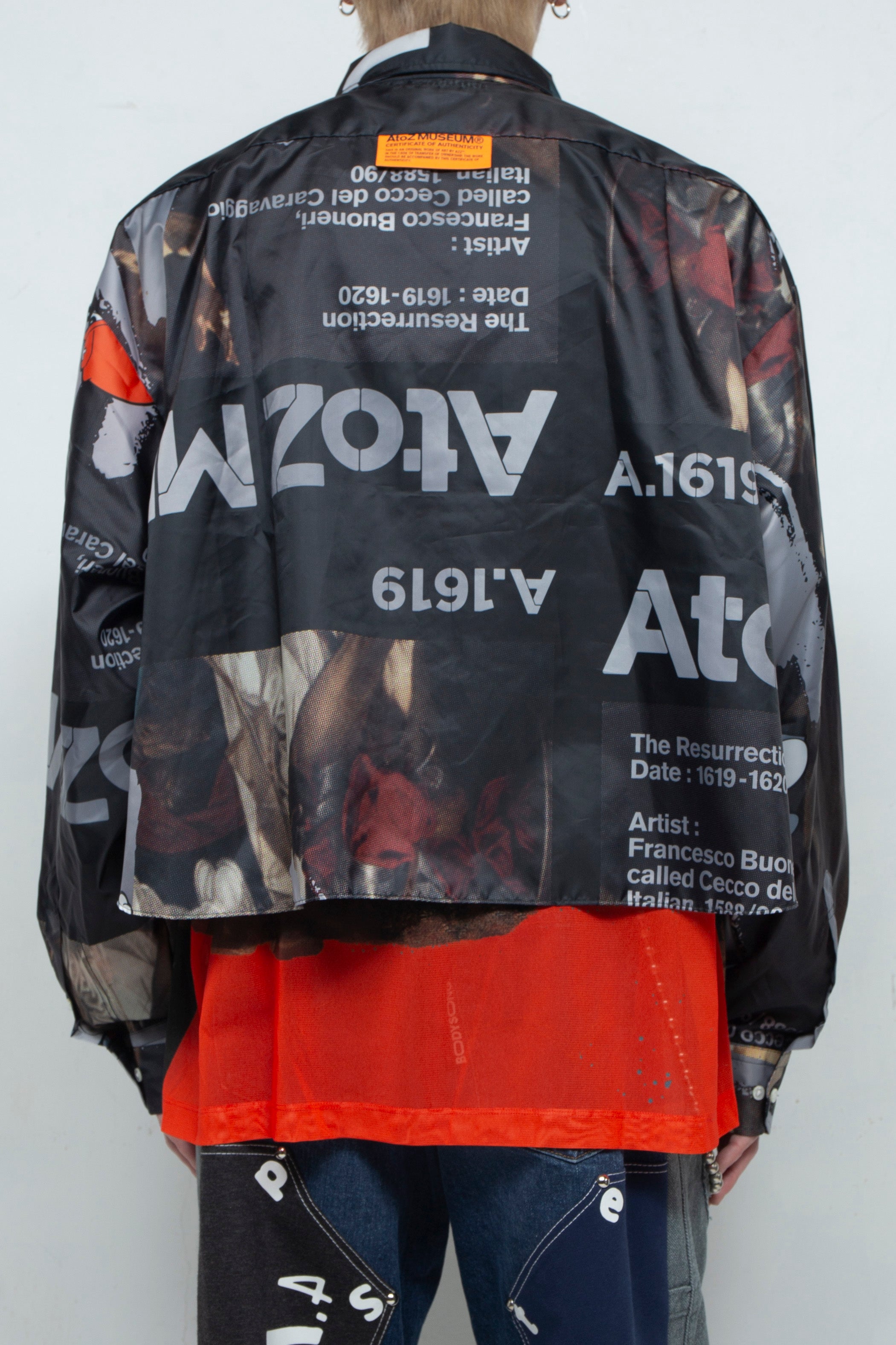 ちりさん専用ボディソング AtoZ MUSEUM プリントTシャツ A2Z™ AtoZ MUSEUM® × BODYSONG T-shits (blue/XL)：A2Z™の販売