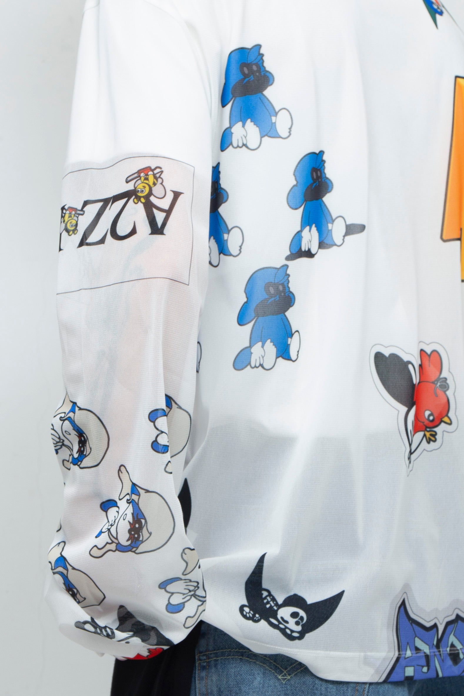 LSTEE/MESH/FLOCKING/ATOZ WHITE bodysong.（ボディソング）通販・店舗