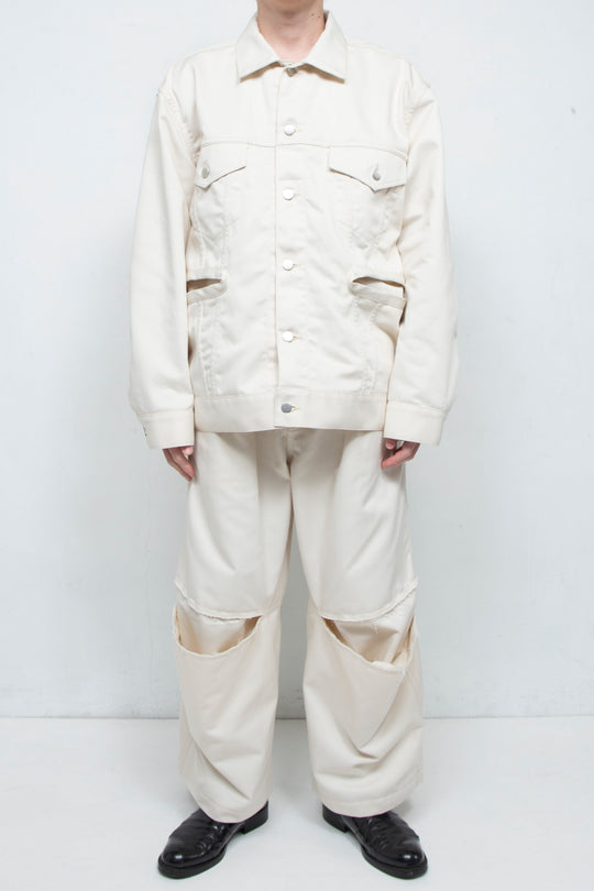 Reconstruction Pants White