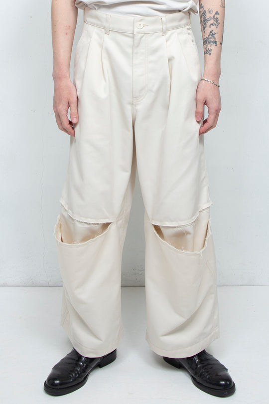 Reconstruction Pants White