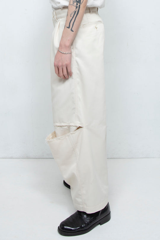 Reconstruction Pants White