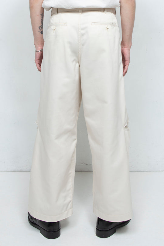 Reconstruction Pants White