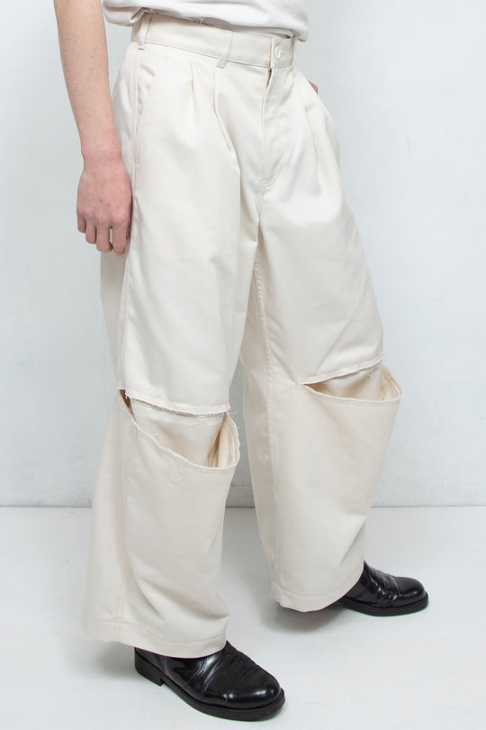 Reconstruction Pants White