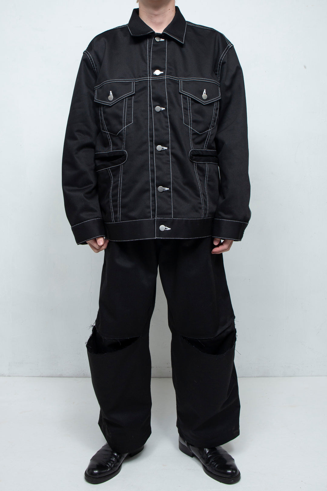 Reconstruction Jacket Black