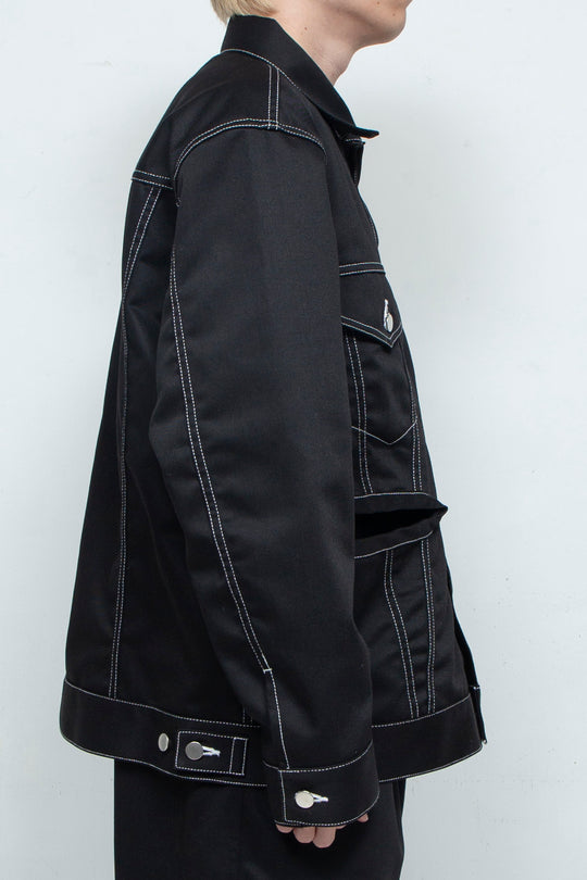 Reconstruction Jacket Black