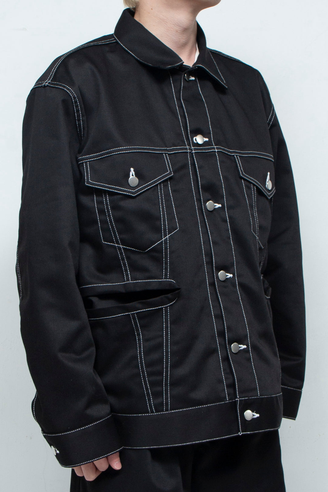 Reconstruction Jacket Black