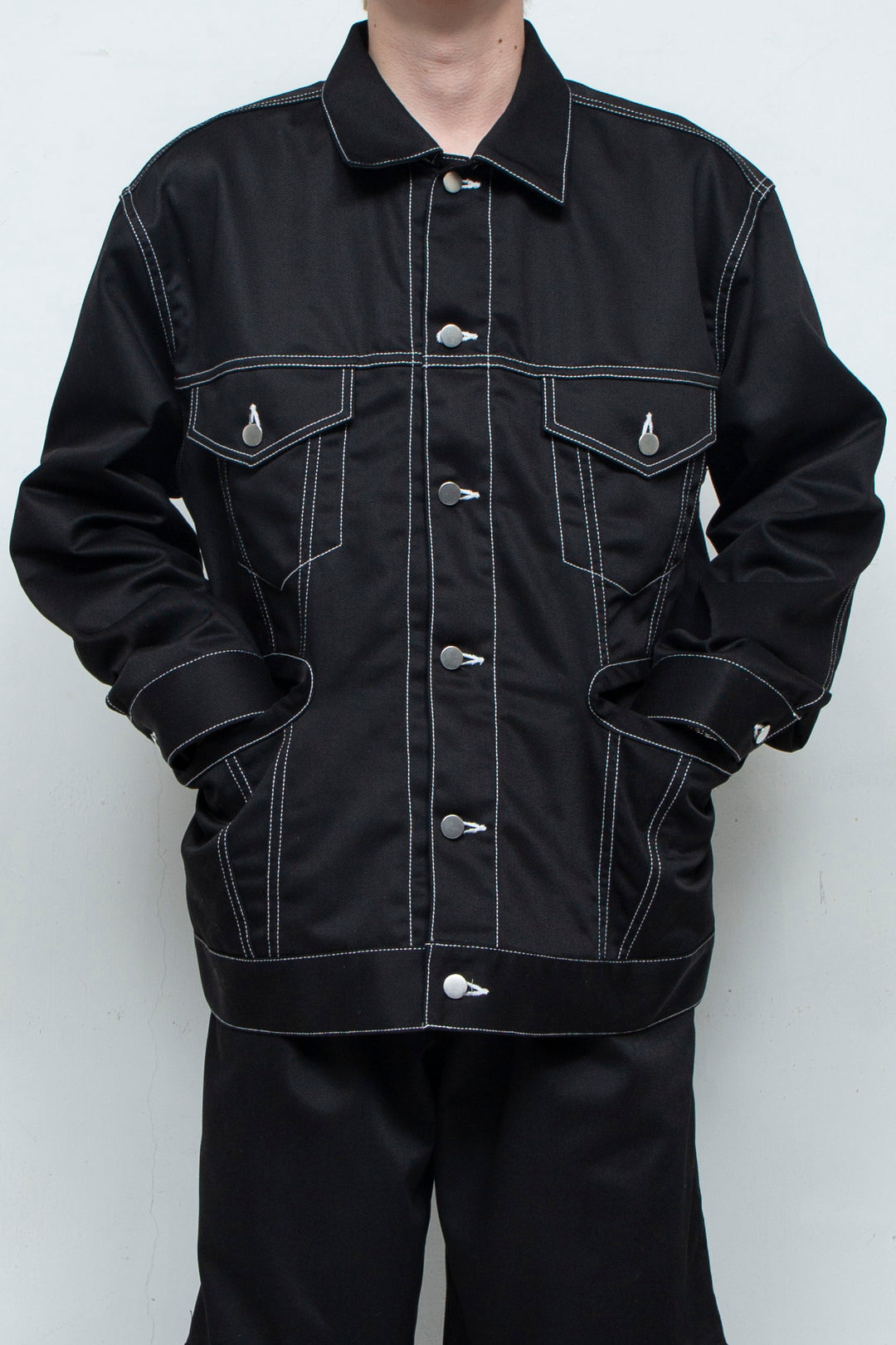 Reconstruction Jacket Black