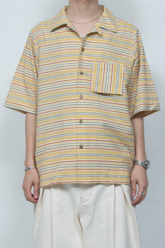 Short sleeve shirt Yellow