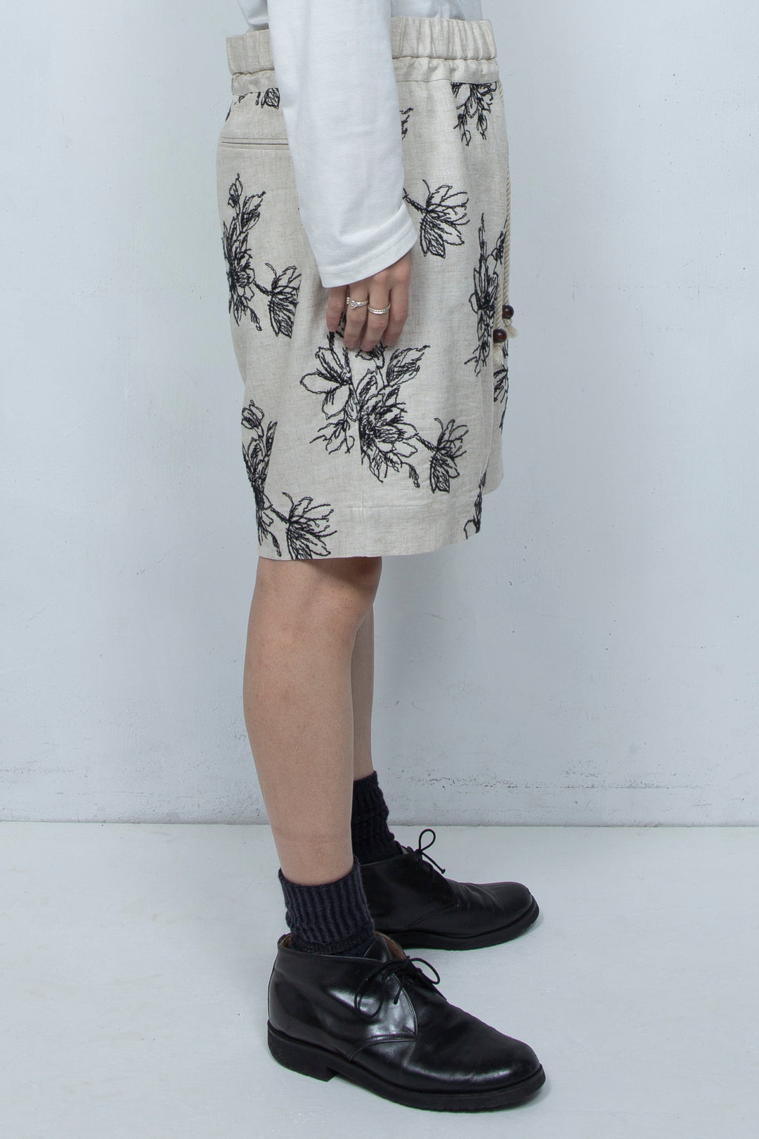 Floral patterns shorts White