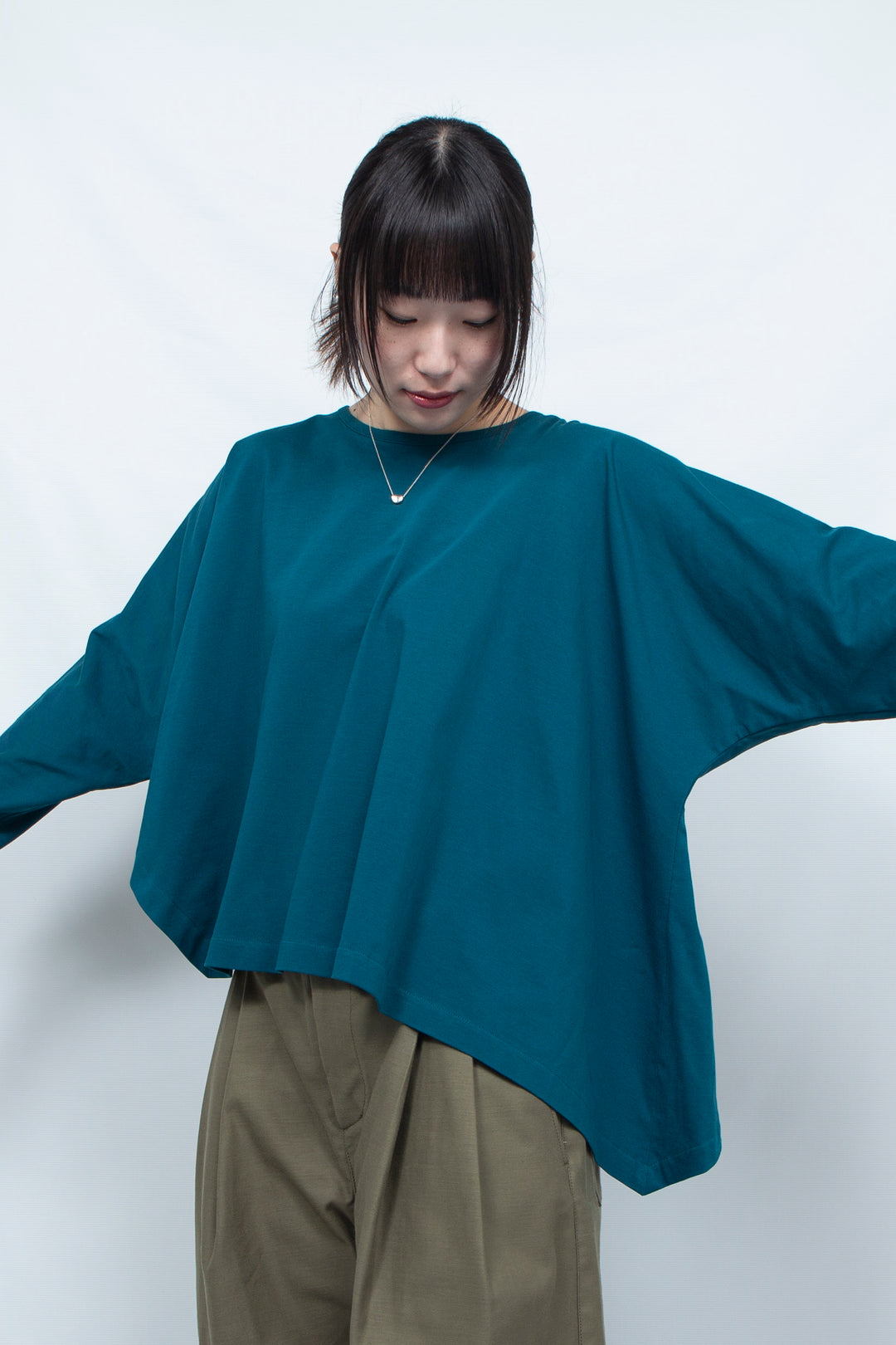 sunny doll long sleeve tee green