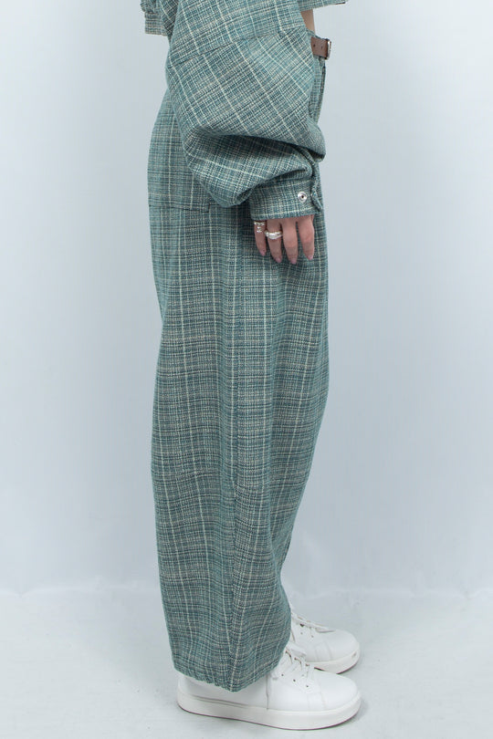 tweed ballon pants