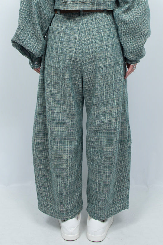 tweed ballon pants