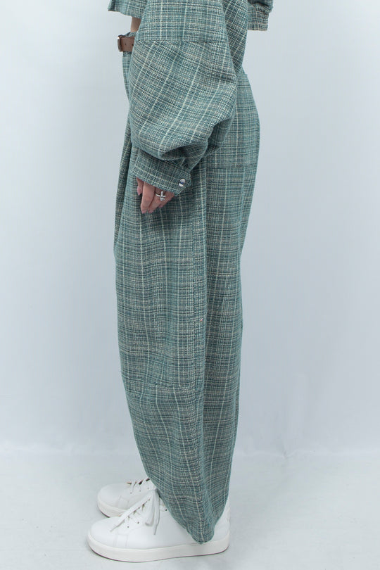 tweed ballon pants