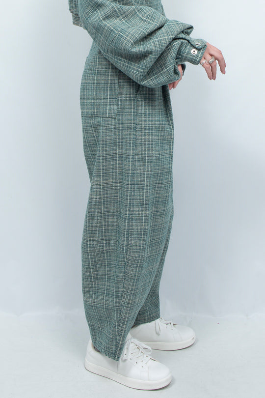 tweed ballon pants