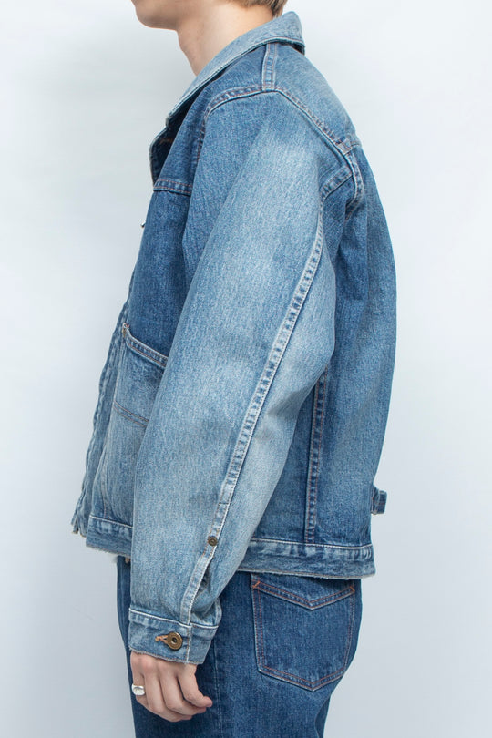 "ROEBUCK" HIPPIE Type-50s Jacket by 66 Selvedge Denim