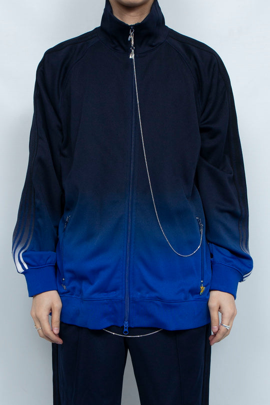 GRADIENT DYED TRACK JACKET 03 BLUE