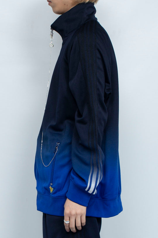 GRADIENT DYED TRACK JACKET 03 BLUE