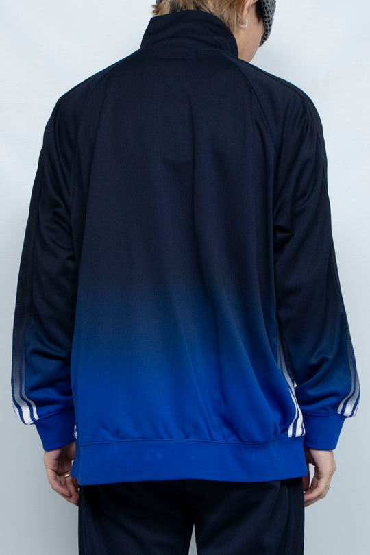 GRADIENT DYED TRACK JACKET 03 BLUE