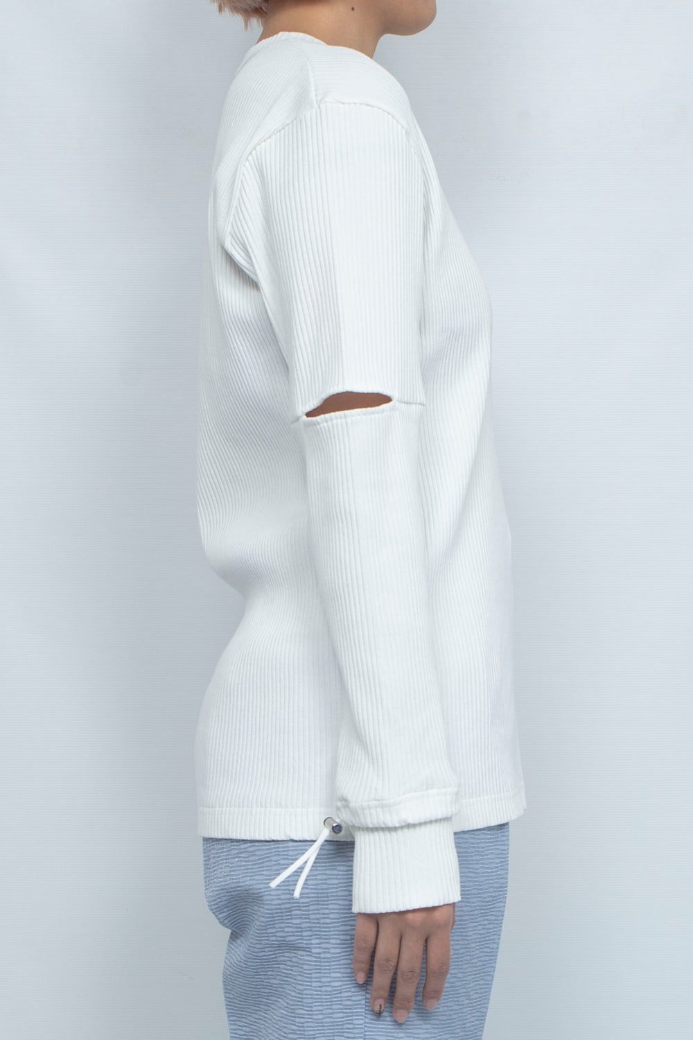 250115 L/S T-SHIRT WHITE