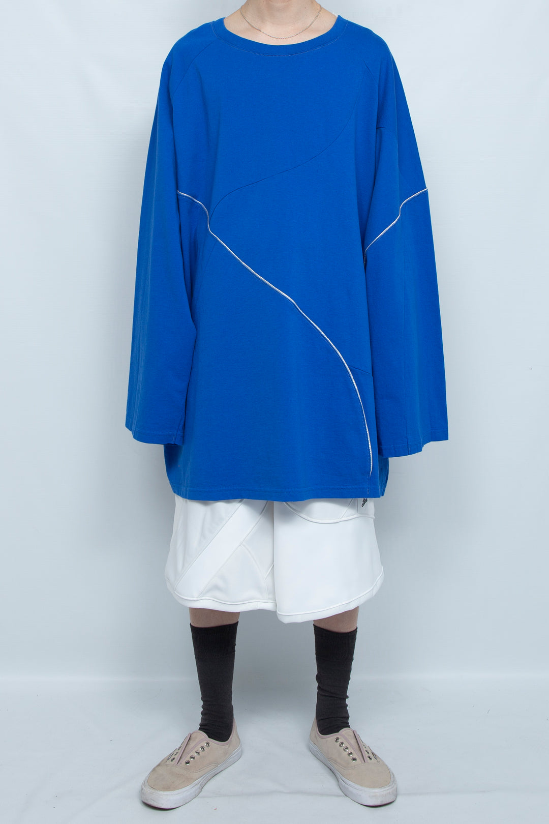 L/S Cut and Sew BLUE