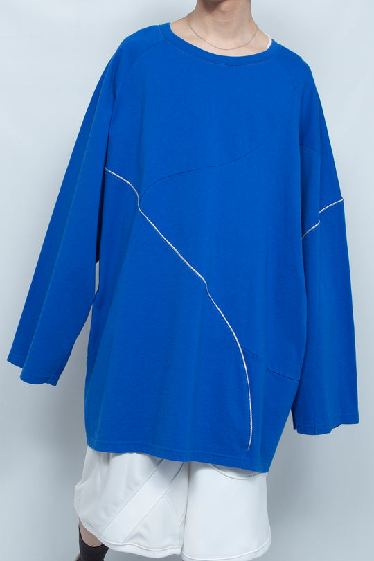 L/S Cut and Sew BLUE