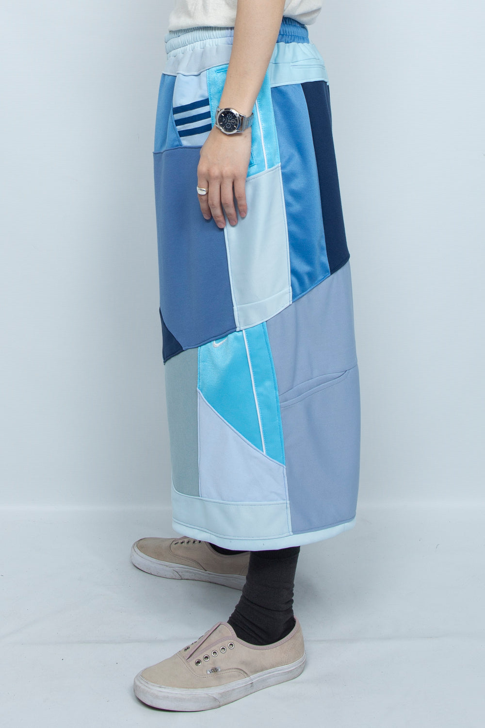 Wide Pants BLUE MIX