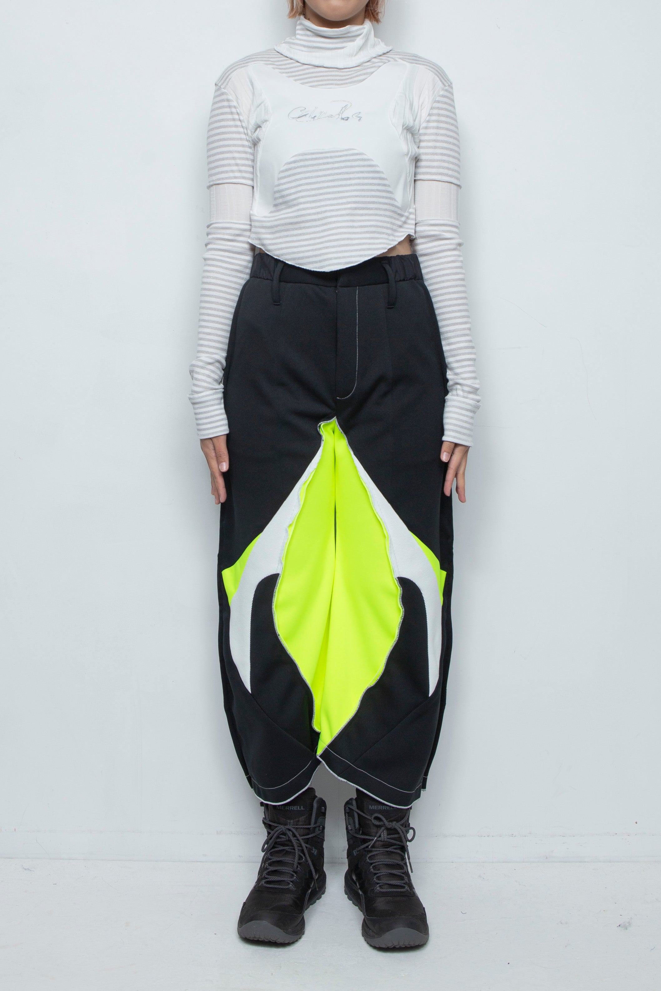 ジャージクロップド カーブパンツ BLACK / BALMUNG（バルムング）通販