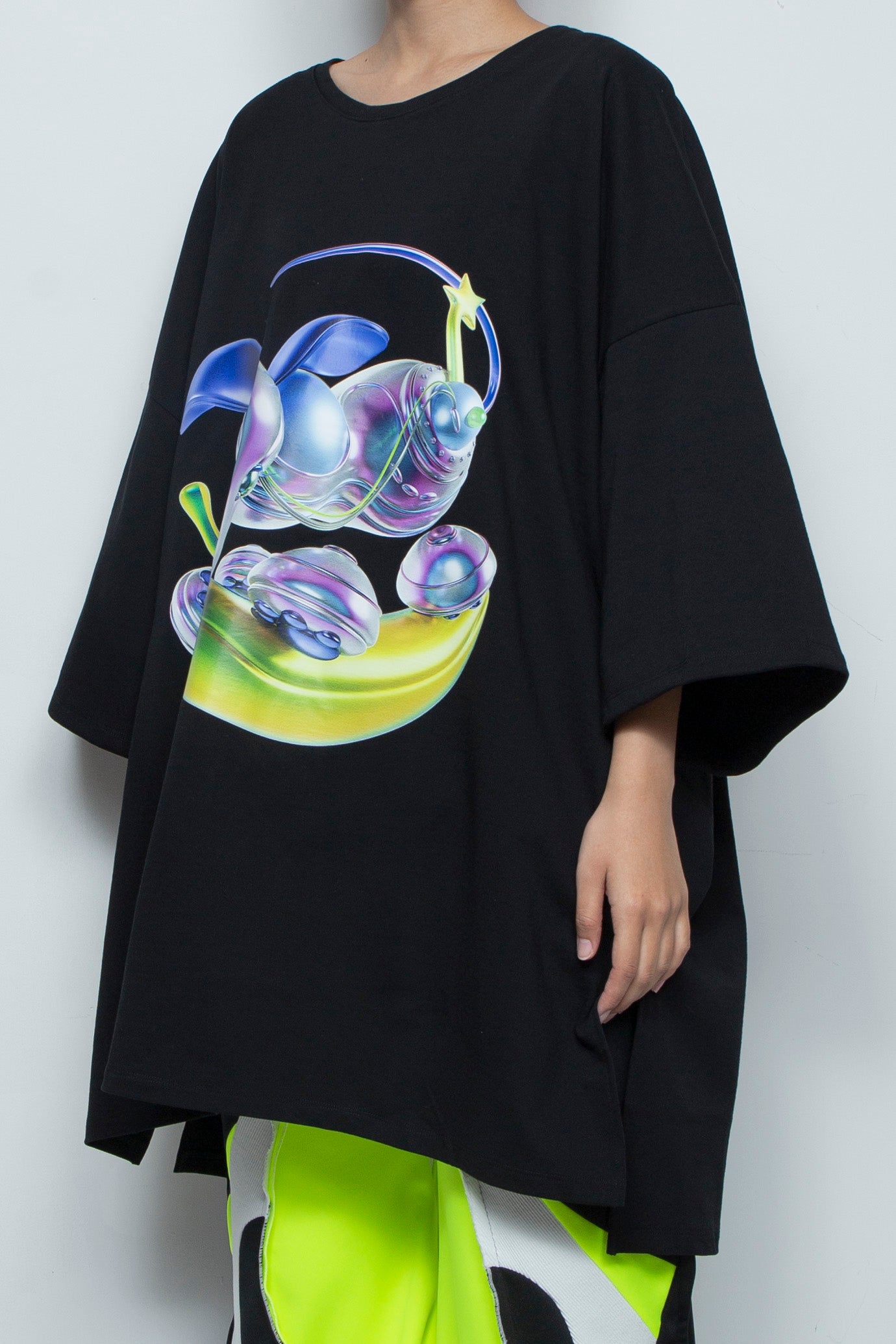 balmung tシャツ プリントビッグTシャツ - White – BALMUNG