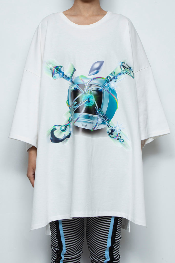 プリントビッグTシャツ The Core Truth / WHITE / BALMUNG
