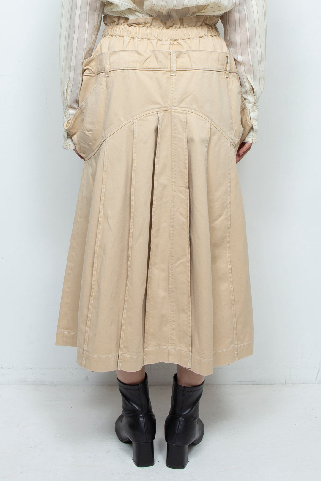 look-forward skirt beige