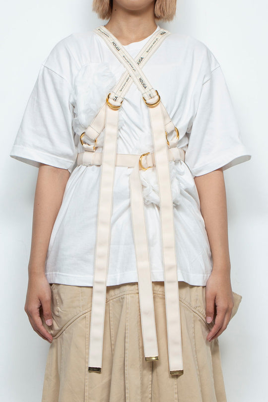 ribbon harness white