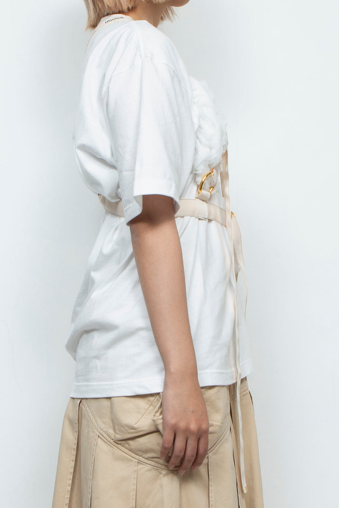 ribbon harness white