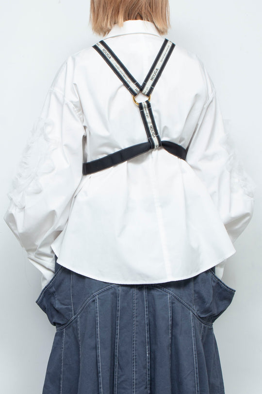 ribbon harness black