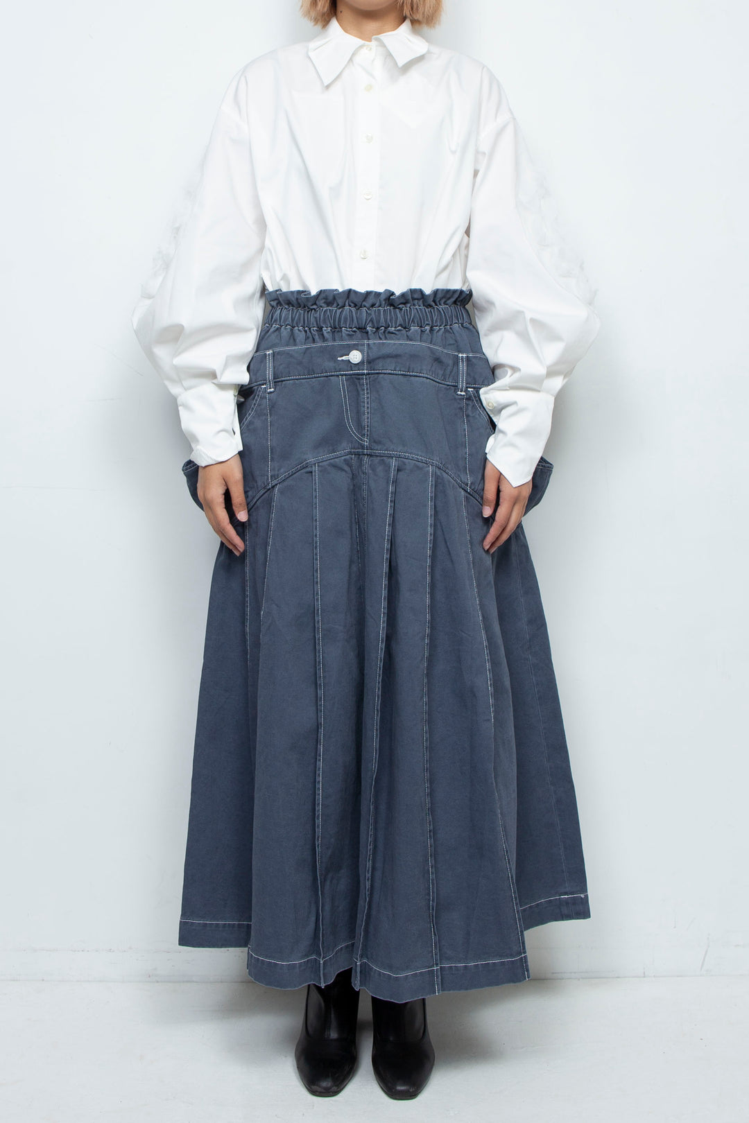 look-forward skirt navy