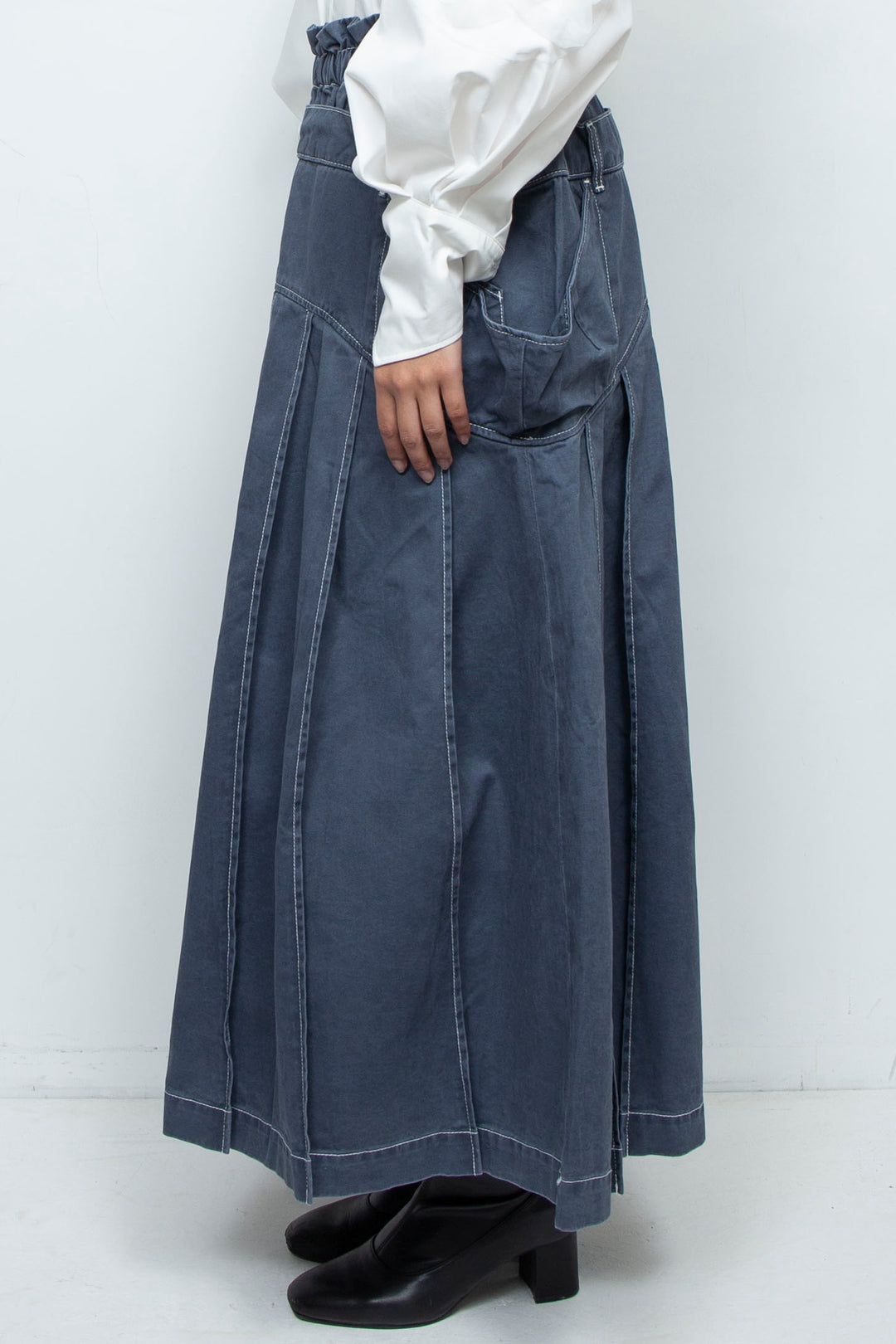 look-forward skirt navy