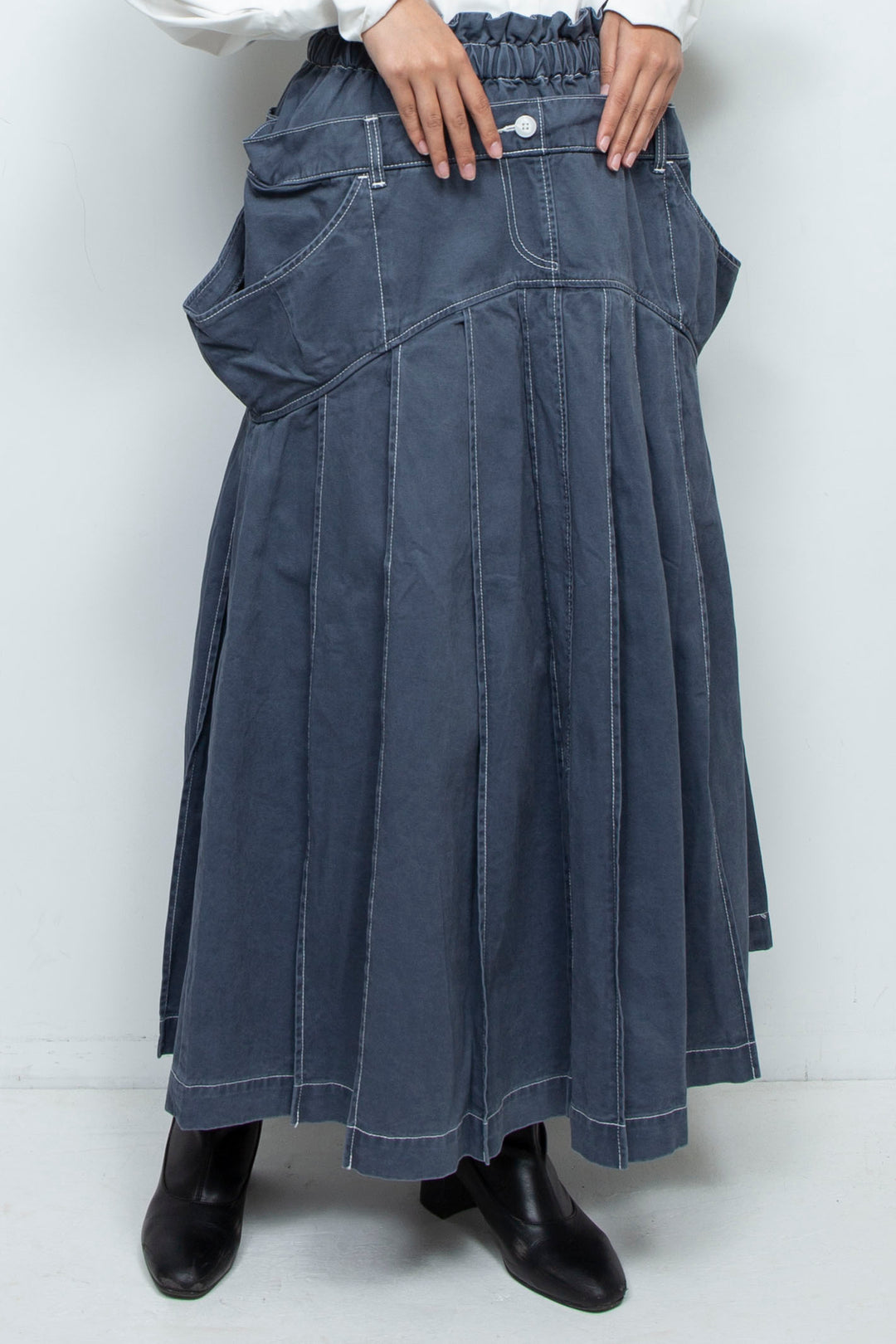 look-forward skirt navy