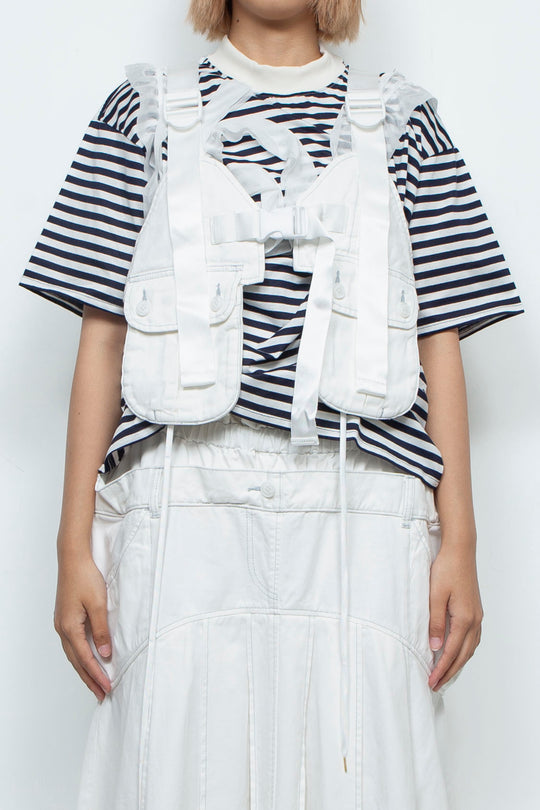 look-forward vest white