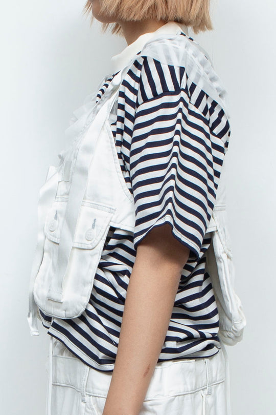 look-forward vest white