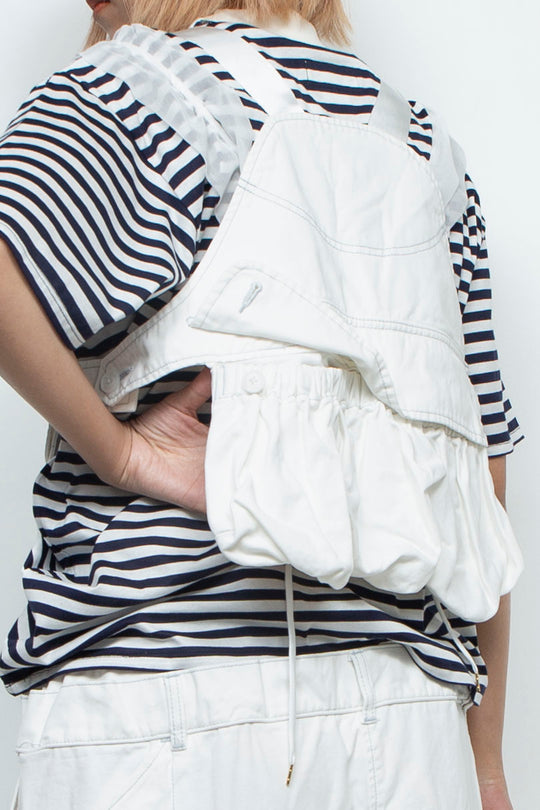 look-forward vest white