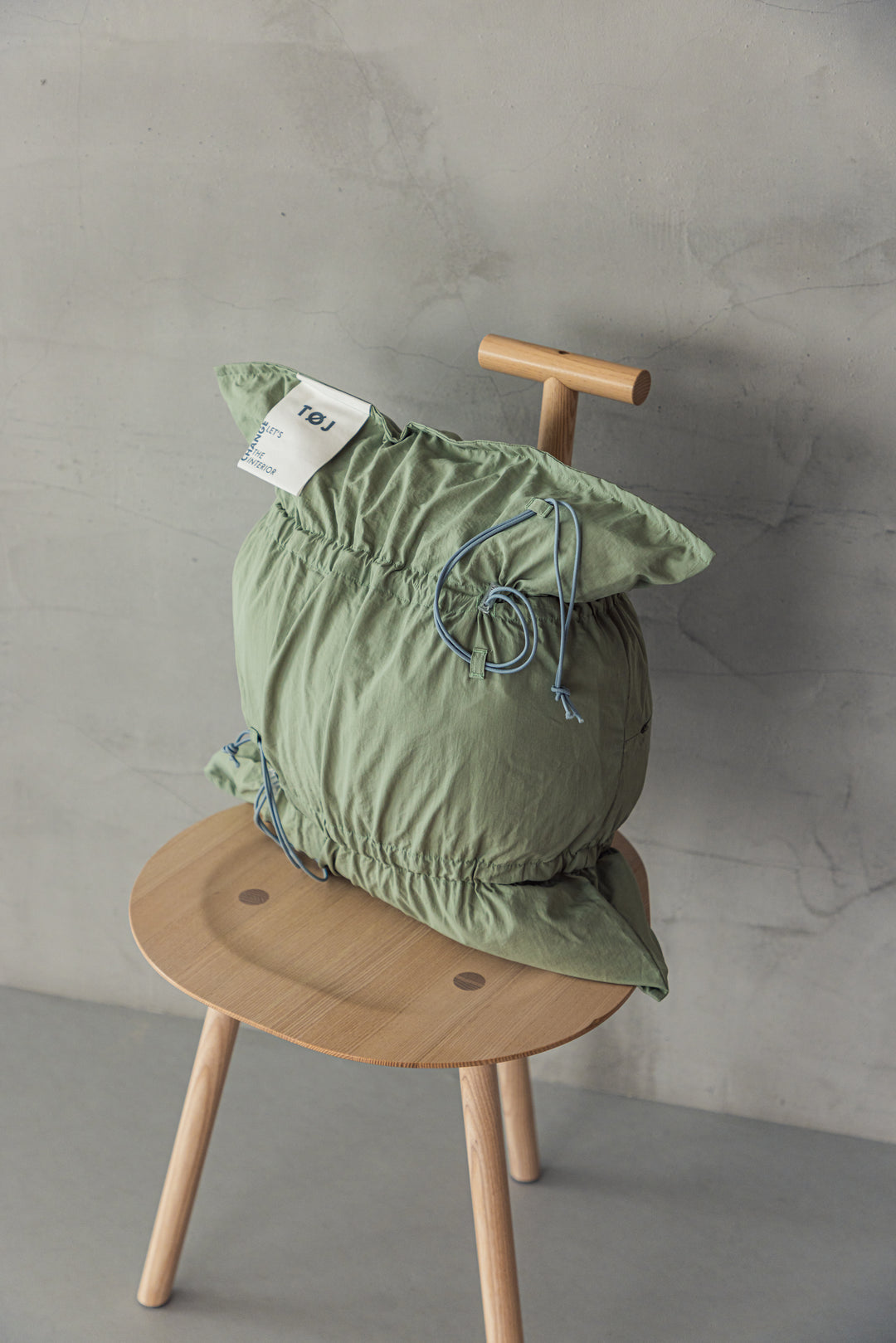 Parachute Cushion Cover - sage green
